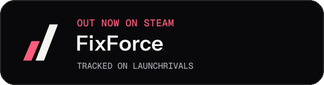 Dark launch badge for FixForce