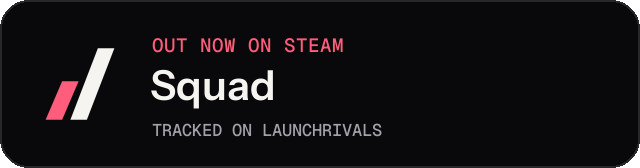 Dark launch badge for Squad