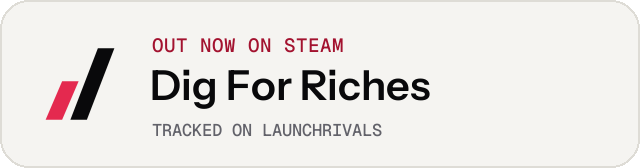 Light launch badge for Dig For Riches