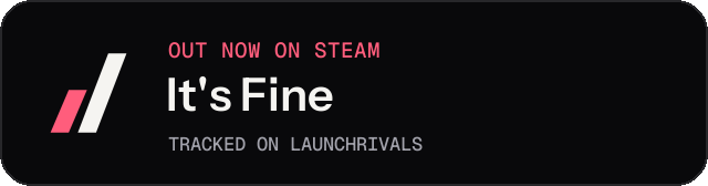 Dark launch badge for It's Fine