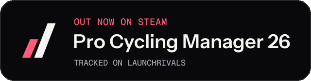 Dark launch badge for Pro Cycling Manager 26