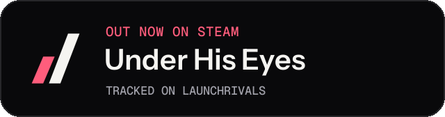 Dark launch badge for Under His Eyes