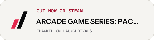 Light launch badge for ARCADE GAME SERIES: PAC-MAN