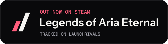 Dark launch badge for Legends of Aria Eternal