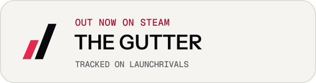 Light launch badge for THE GUTTER