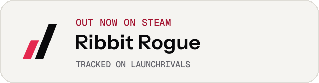 Light launch badge for Ribbit Rogue