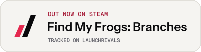 Light launch badge for Find My Frogs: Branches