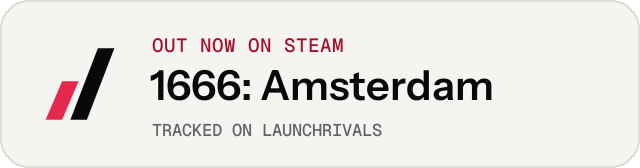 Light launch badge for 1666: Amsterdam