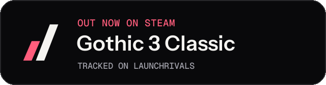 Dark launch badge for Gothic 3 Classic
