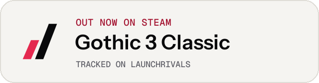 Light launch badge for Gothic 3 Classic