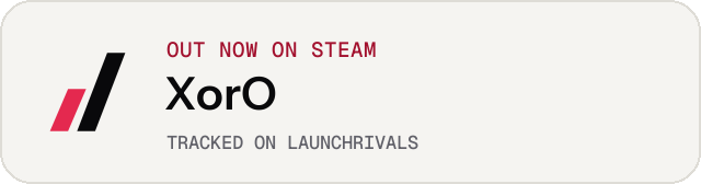 Light launch badge for XorO