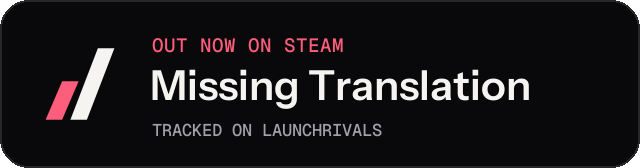 Dark launch badge for Missing Translation