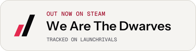 Light launch badge for We Are The Dwarves