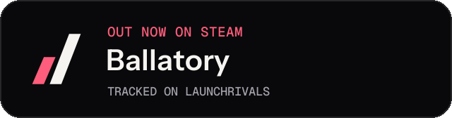 Dark launch badge for Ballatory