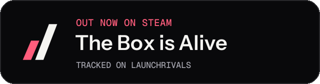 Dark launch badge for The Box is Alive