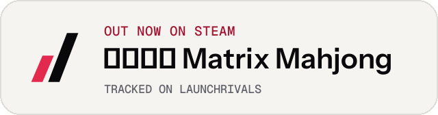 Light launch badge for 纵横麻将 Matrix Mahjong