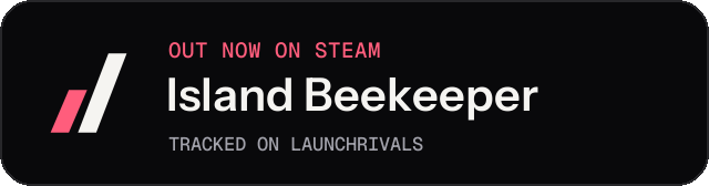 Dark launch badge for Island Beekeeper