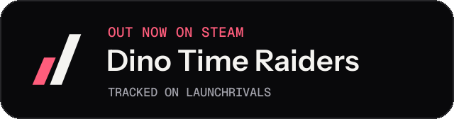 Dark launch badge for Dino Time Raiders