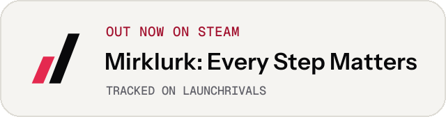 Light launch badge for Mirklurk: Every Step Matters