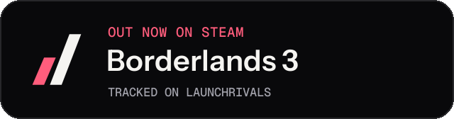 Dark launch badge for Borderlands 3