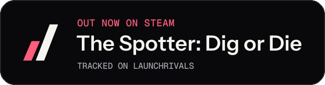 Dark launch badge for The Spotter: Dig or Die