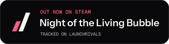 Dark launch badge for Night of the Living Bubble