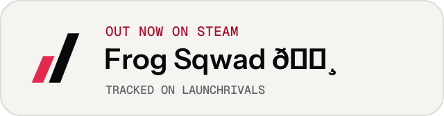 Light launch badge for Frog Sqwad 🐸