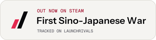 Light launch badge for First Sino-Japanese War