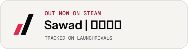 Light launch badge for Sawad | سواد
