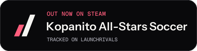 Dark launch badge for Kopanito All-Stars Soccer