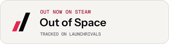 Light launch badge for Out of Space