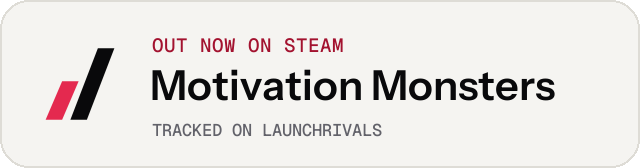 Light launch badge for Motivation Monsters