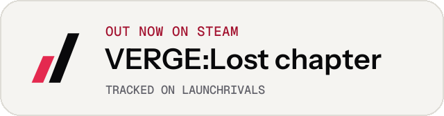 Light launch badge for VERGE:Lost chapter