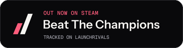 Dark launch badge for Beat The Champions