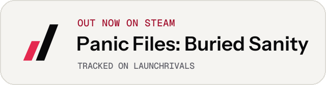 Light launch badge for Panic Files: Buried Sanity