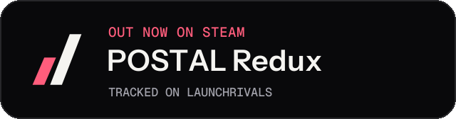 Dark launch badge for POSTAL Redux