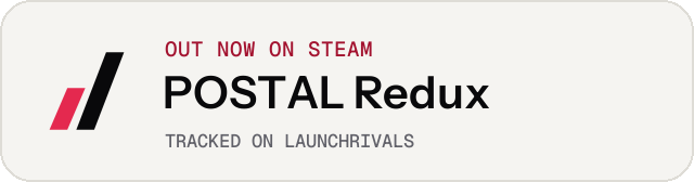 Light launch badge for POSTAL Redux