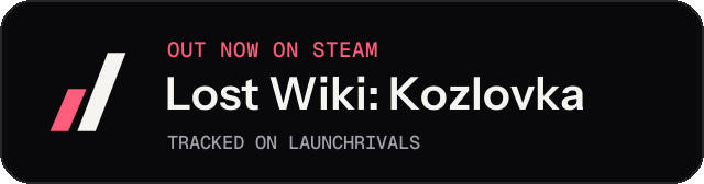 Dark launch badge for Lost Wiki: Kozlovka