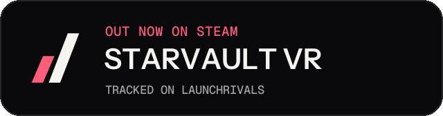 Dark launch badge for STARVAULT VR