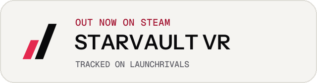 Light launch badge for STARVAULT VR