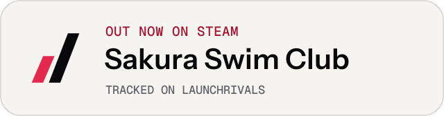 Light launch badge for Sakura Swim Club