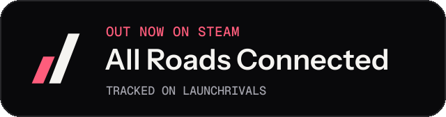 Dark launch badge for All Roads Connected
