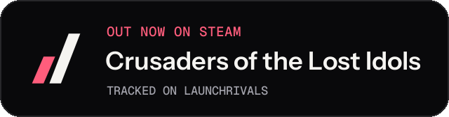 Dark launch badge for Crusaders of the Lost Idols