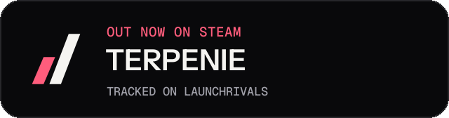 Dark launch badge for TERPENIE