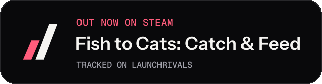 Dark launch badge for Fish to Cats: Catch & Feed