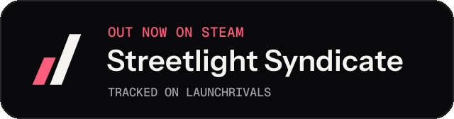 Dark launch badge for Streetlight Syndicate