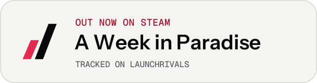 Light launch badge for A Week in Paradise