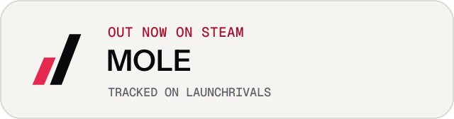 Light launch badge for MOLE