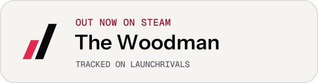 Light launch badge for The Woodman