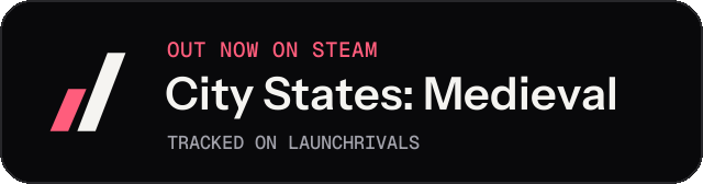 Dark launch badge for City States: Medieval